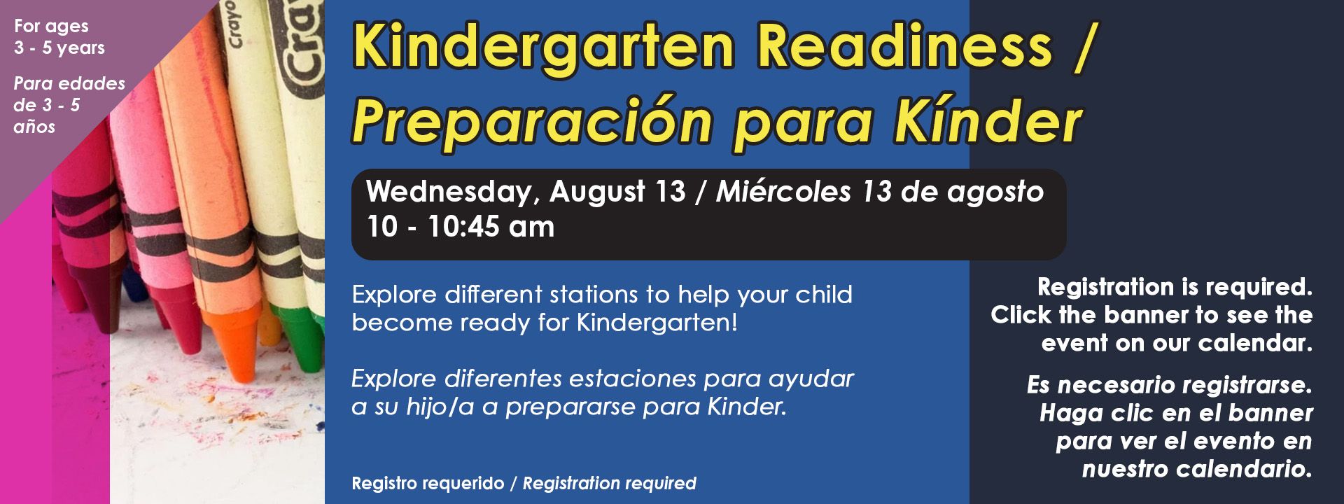 Kindergarten Readiness Aug 13
